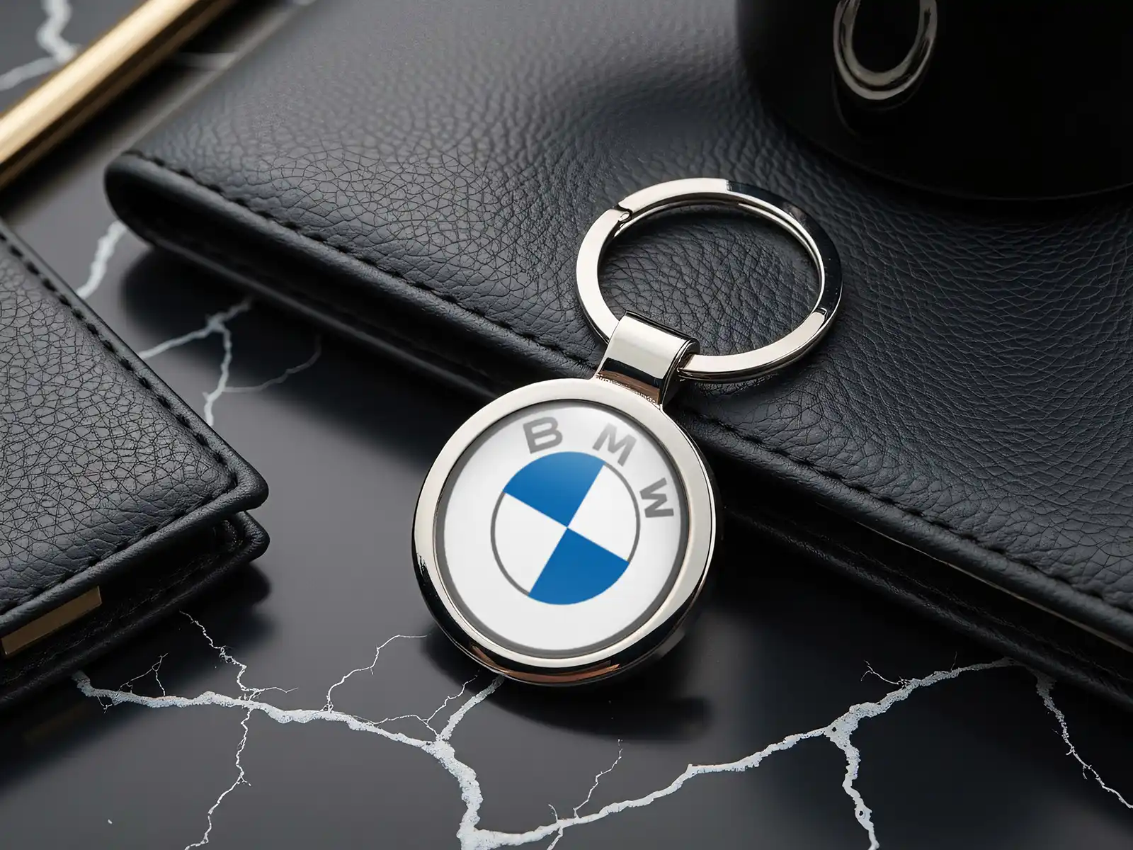 BMW Porte-Clés Chien Acier Premium
